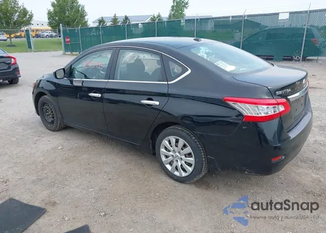 2015 Nissan Sentra Sv z USA, uszkodzony, nr VIN 3N1AB7AP6FL657953
